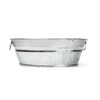 Behrens, Silver 102LFT 2 Qt. Hot Dipped Steel Low Flat