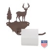 5 Star Super Deals Wall-Mounted Metal Bathroom Accessory with Wildlife