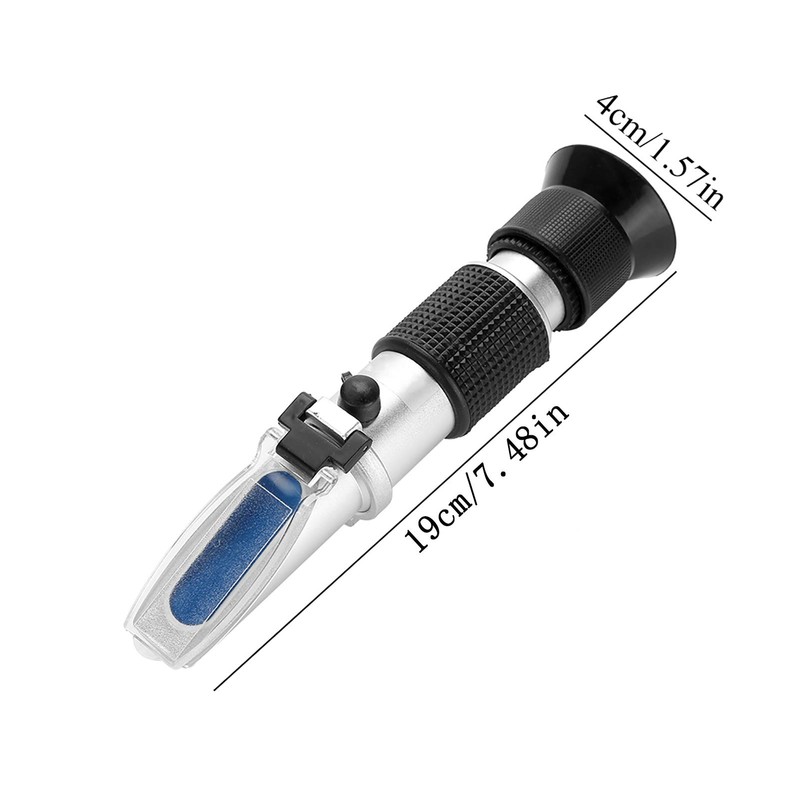 BuyWeek Salinity Refractometer, ATC Digital 0-10% Sea Water Salt Content