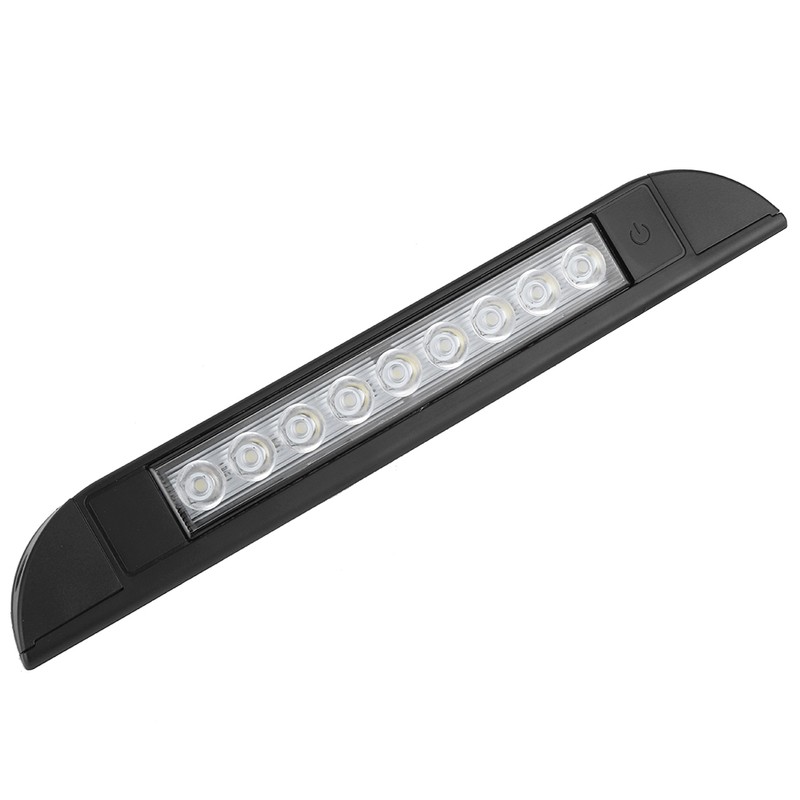 LED Car Interior Strip Bar Light 9 LED Lamp Beads