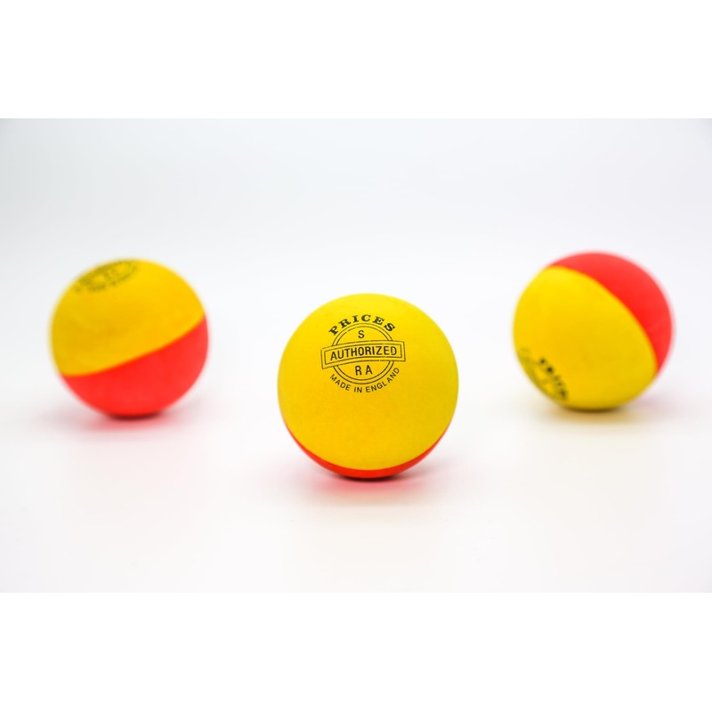 PRICE Mini Squash Fundation Balls(1 box of 3 balls)