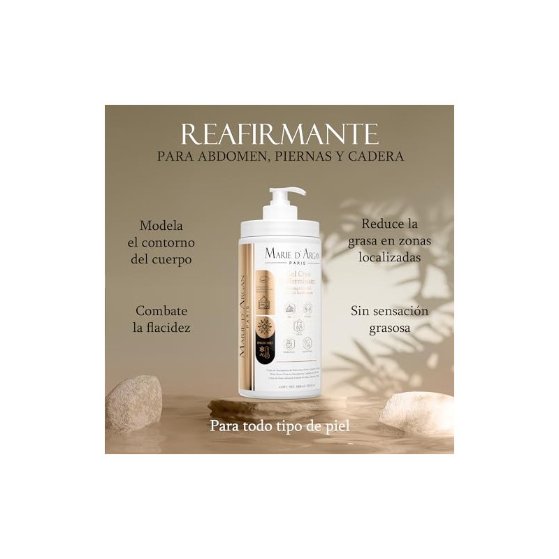 Marie DArgan Crio Gel Reafirmante Corporal 1000 ml Con Alcanfor