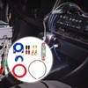 TEHAUX 1set Car Stereo Wiring Kit Gauge Cable for Amplifier