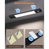 EZVALO Under Cabinet Lighting, Wireless Closet Lights, 30 LED Rechargeable
