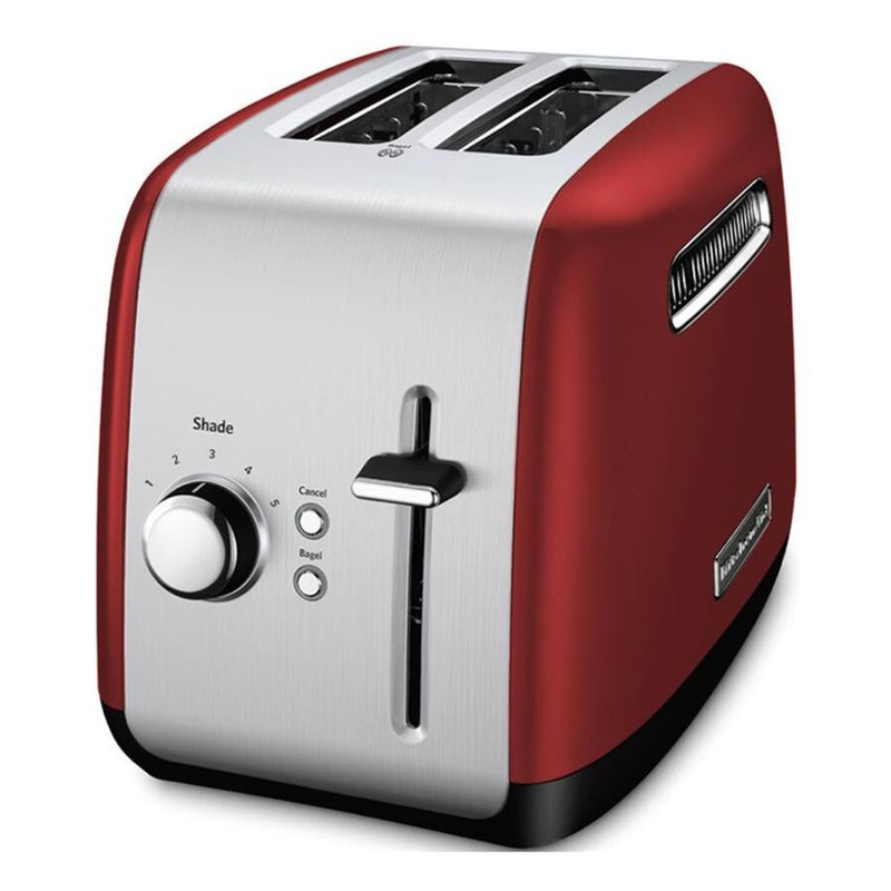 KitchenAid New KitchenAid Kmt2115er 2 Slice Red Stainless Steel Toaster