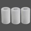 Anmire 3 Pack Frosted Glass Shade, Cylinder Light Fixture Replacement