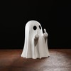 Middle Finger Ghost Statue for Halloween Decor – Cute &