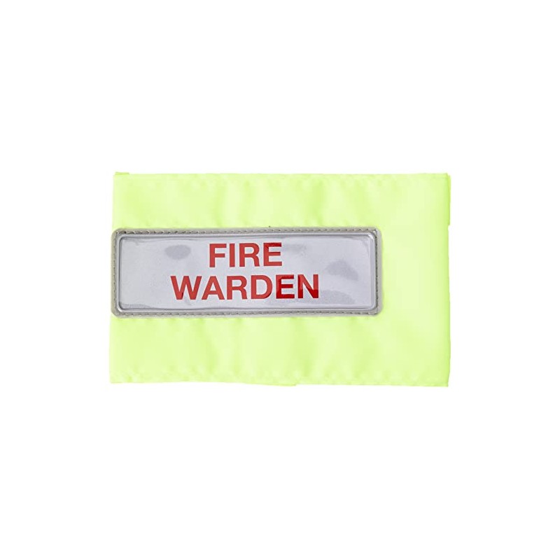 Caledonia Signs 56448 Fire Warden Reflective Armband