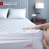 Lakhmaali Waterproof Quilted Mattress Protectors, 4-Layer Super Absorbent Design, Non-Slip