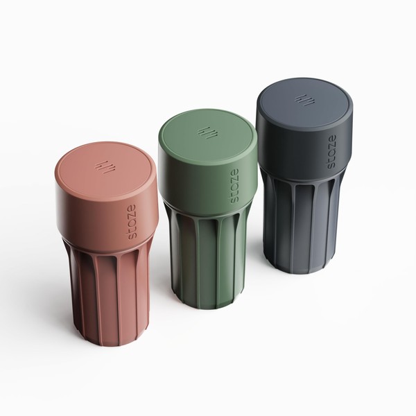 Staze Preserve Vacuum Sealed Storage Jars (148ml) | Patented Smell