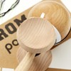 Kendama KROM POP Chrome Pop LOL Sticky Clear (Naked)
