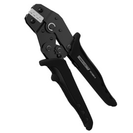 WEICON TOOLS MC4 Crimping Tool for Solar Plugs 2.5/4/6 mm², Solar Crimping Pliers, Black