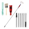 Les-Theresa Extendable Paint Brush Set, Paint Brush Extender Extension Pole