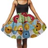 HongyuAmy Women African Skirt Ankara Tradition Print Wax Patchwork Skirts