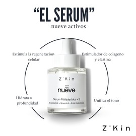 Suero Facial Multipeptido Ácido Hialurónico Resveratrol Z´kin