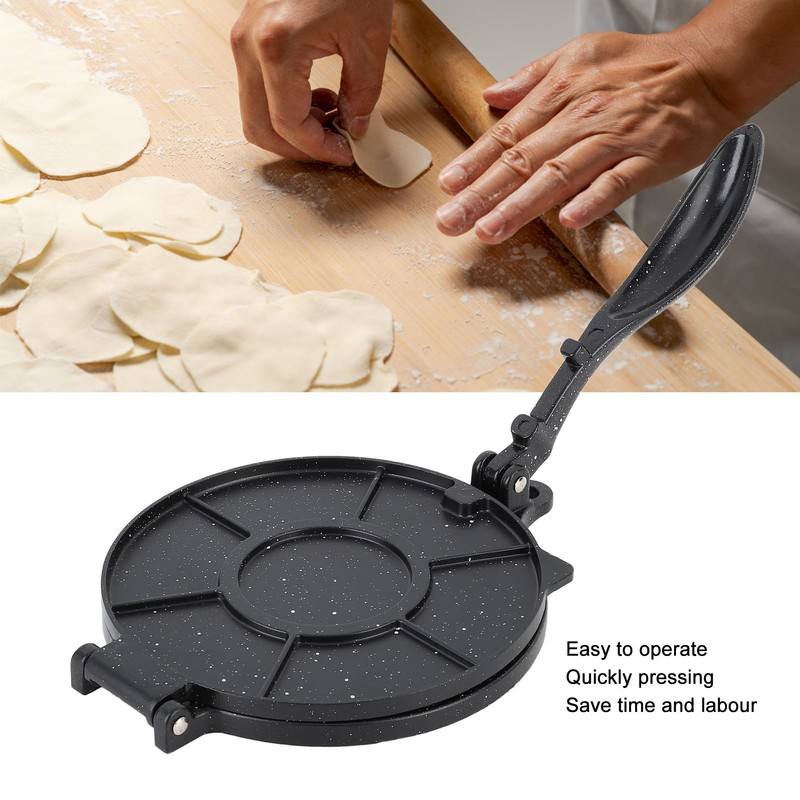 Tortilla Maker Aluminum Labor Saving Multifunctional Rotis Press for Dumpling