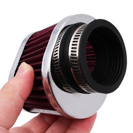 Tiardey Motorcycle Air Filter Mushroom Head Engine Air Filter Inlet Filter Accessories Round Tapered Universal - 45mm