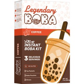 LEGENDARY BOBA Instant Boba Kit - COFFEE Flavor
