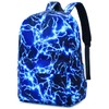 ADGBPE School Bag Boys Backpack Kids Lightning Large Teenage Durable