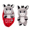 Fiesta Toys Cow Swaddle Babies - Stuffed Animal Keepsake and