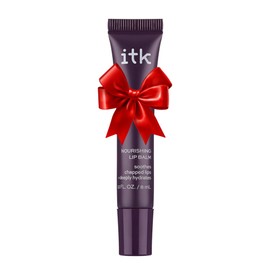 ITK Nourishing Lip Balm - Hydrate Dry, Chapped Lips with Shea Butter + Coconut Oil + Vitamin E - Moisturizes + Soothes Chapped Lips - Glossy, Fragrance Free, Clear, 0.2 Oz