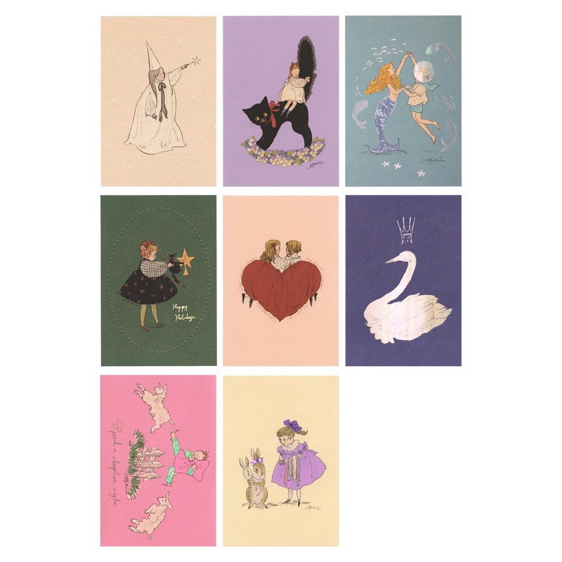 Kura Shieri Premium Postcard [Mermaid and Dance] E02504