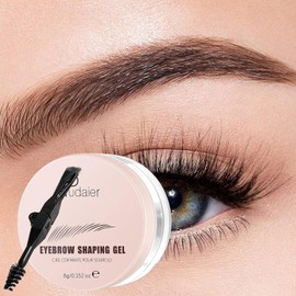 Cera para peinar Cejas - Cera Cejas para laminación Cejas,Gel Transparente para Cejas, jabón para peinar Cejas Larga duración para Maquillaje Cejas, Crema Moldeadora