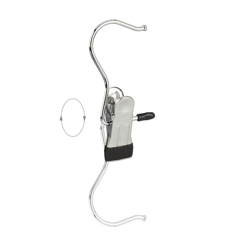 40 x Rubber Boot Clips Boot Hanger Clothes Pegs 360°