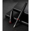 Picasso 916 - Pluma estilográfica con anillo rojo y negro