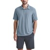 ODODOS Men's Performance Polo- Stratum Tech Shirts, Ultra Soft Moisture