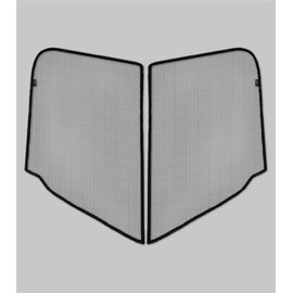 VANNCAMP Front Door Bug Screens (Pair) for 2015-Current Ford Transit,Van Accessories Window Screens