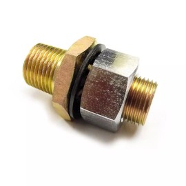 Pro Trucking Products 1/2" Male x 1/4" Female Frame Clamping Stud, 2-1/8" Long, Same As Bendix 205498N