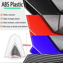 Midimttop Rear Passenger Seat Cover Cowl Compatible with Ya-ma-ha MT03 YZF R3 R25 MT-03 MT-25 MT-03 YZF-R25 2013 2014 2015 2016 2017 2018 2019 2020 2021 (Carbon fiber look)
