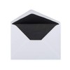 Paper24 Mourning Envelopes DIN C6 Lined Black 2 mm Stripes