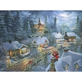 Ceaco - Holiday - Santa Silent Night - Rompecabezas de 300 Piezas