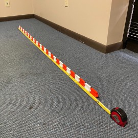 Make It RC 6ft.  1/24-1/25 Scale Plastic Crash Barriers for RC Racing/Driftin