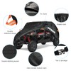 UTV Cover, Waterproof All Weather Sun-UV Snow Protector Universal for