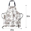 Smooffly Aprons for Home Kitchen A06, Dinosaurs