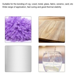 12 piezas de extensiones de cabello profesionales, herramienta de peinado, pistola de queratina, pegamento, peluca, extensión de cabello, pegamento de fusión en caliente, barras adhesivas(amarillo)