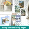 Magnetic Push Pins, 20 Sets Magnet Thumbtack for Board [1s