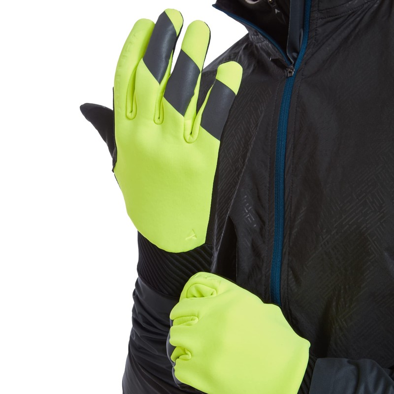 Altura Unisex Windproof Nightvision - Yellow 2021 Gloves, Black, L