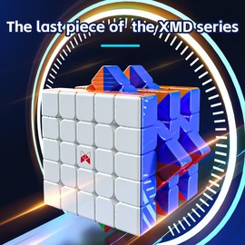 Bucubke QY XMD Hong Ball Core UV 5x5 Magic Cube Hong Magnetic Ball Core UV Stickerless 5x5x5 2024 Puzzle Magic Cube Hong Magnetic for All Core Positioning UV Competition