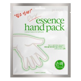 Petitfée - Dry Essence Hand Pack - Neuer Maniküre Beautytrend 2016 - Trockene Handmaske mit Aloe Vera - Handmassage - Handschuhemaske
