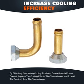 V VELAMEIS Engine Coolant Radiator Line Quick Connector Compatible with Subaru Forester 2009-2013, for Impreza 2008-2011, for Outback 2005-2009,for Crosstrek 2016-2017 2.0L 2.5L H4 (0021)