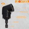 LEONTOOL Flexible Drill Bit Extension Set with Right Angle Drill