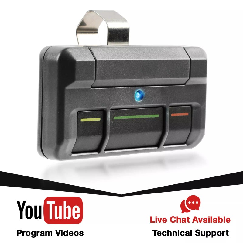 NAR 2 For LiftMaster 813LM 3-Button 12 Code Dip Switch