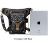 Malayas Cestlafit Leather Vintage Shoulder Bag, Steampunk Punk Handbag, Leather