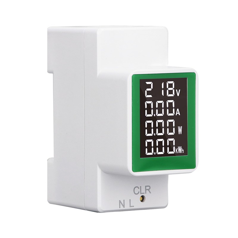 Digital Energy Meter Single Phase Tester Electricity Usage Monitor AC