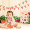 LINLULU Watermelon One Year Old Photo Board - My First