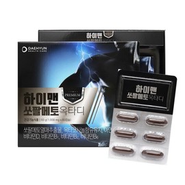Himan Saw Palmetto Octady 1000mgx60capsulesx3 Octacosanol Zinc Lauric Acid 115 Vitamin Prostate Endurance / 하이맨 쏘팔메토 옥타디 1000mgx60캡슐x3개 옥타코사놀 아연 로르산115 비타민 전립선 지구력